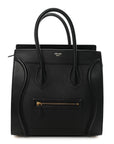 Smooth Calfskin Mini Luggage Black