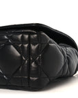 Calfskin Macrocannage Large Caro Bag Black