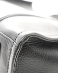 Grained Calfskin Medium The Tote Bag Black