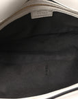 Nappa FF 1974 Embossed Baguette White