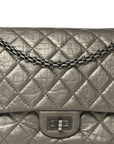 Metallic Aged Calfskin Quilted 2.55 Reissue 226 Flap Dark Gold