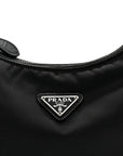 Tessuto Nylon Mini Re-Edition 2000 Bag Black