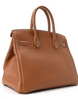 Togo Birkin 30 Gold