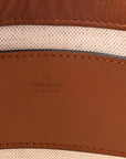 New Canvas Charisma Calfskin Crystal GG Monogram Mini Jackie 1961 Hobo Camel Ebony