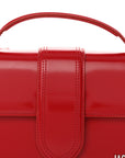 Glazed Calfskin Le Grand Bambino Red