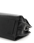 Grained Calfskin Small Supple Sac De Jour Black