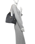 Caviar Quilted Small CHNL 25 Handbag Dark Grey
