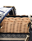 Wicker Oblique D1ORiviera Medium Lady D-Joy Bag Blue