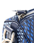 Damier Heritage Speedy Bandouliere 25 Blue