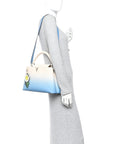 Taurillon Capucines MM Gradient Blue