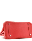 Ostrich Birkin 30 Rouge Vif