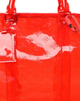 PVC Monogram Keepall Bandouliere 50 Grenadine Red