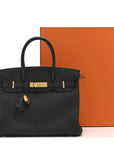 Togo Birkin 30 Bleu Ocean