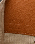 Grained Calfskin Mini Hammock Shoulder Bag Light Caramel