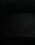 Washed Denim Quilted Small CHNL 25 Handbag Black