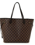 Damier Ebene Neo Neverfull MM Rose Ballerine