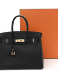 Togo Birkin 30 Black