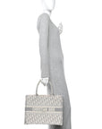 Oblique Medium Book Tote Grey