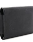 Swift Lizard Passant Compact Wallet Black Ombre