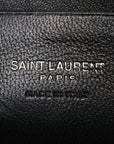 Calfskin Matelasse Monochrome Monogram Mini Lou Camera Bag Black