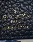 Taurillon Kintsugi Capucines MM Navy