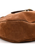 Camoscio Large Aventure Shoulder Bag Rovere