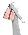 H Canvas Cabriole Nappy Bag Terracotta