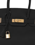 Togo Birkin 30 Black