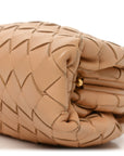 Nappa Intrecciato The Mini Pouch Almond
