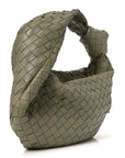 Nappa Intrecciato Teen Jodie Hobo Travertine