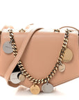 Soft Grained Goatskin Arrow Crossbody Bag With Chain Ballet Pink