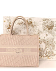 Oblique Medium Book Tote Rose Des Vents