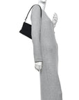 Nappa Intrecciato Mini Shoulder Bag Black