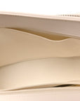 Caviar Quilted Medium Business Affinity Flap White