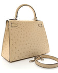 Ostrich Kelly Sellier 28 Parchemin