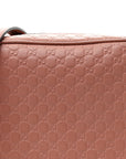 Soft MicroGCCIssima Mini Bree Messenger Bag Soft Pink