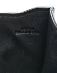 Calfskin Mini Barcelona Shoulder Bag Stone Blue