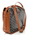 Goyardine Belvedere II MM Messenger Bag Black Gold