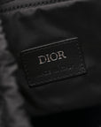 Nylon Saddle Backpack Black