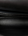 Metallic Sheepskin Quilted 2.55 Reissue Mini Flap Dark Silver