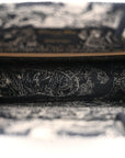 Canvas Embroidered Small D1ORiviera Toile De Jouy Book Tote Blue