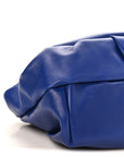 Smooth Calfskin Rose Clutch Knight