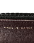 Aged Calfskin Lucky Charms 2.55 Reissue Wallet on Chain WOC Black