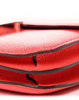Epsom Enamel Constance 18 Rose Texas Rouge De Coeur