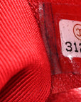 Lambskin Quilted Medium CHNL 19 Flap Red