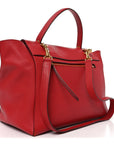 Grained Calfskin Mini Belt Bag Coquelicot