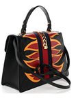 GCCIssima Signature Medium Sylvie Top Handle Bag Black