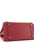 Veau Jonathan Birkin 30 Rouge Vif