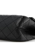 Aged Calfskin Quilted 2.55 Reissue 225 Flap Black