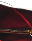Damier Ebene Neonoe MM Cherry Berry